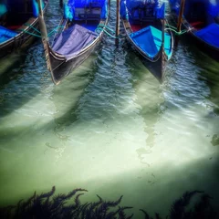 Foto op Plexiglas Gondels, Venetië © Tatiana Zaghet