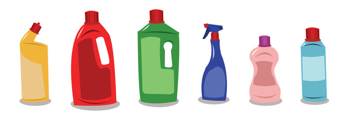 Plastic containers with blank tags