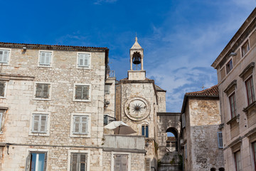 Diocletian Palace in Split, Croatia