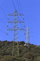 Pylônes - lignes à haute tension
