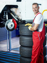 Change a tyre