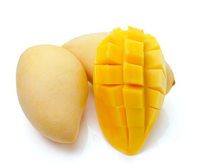 mango isolated on white background