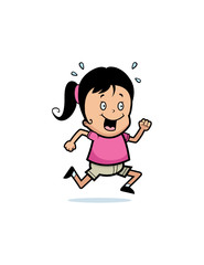 Girl Running