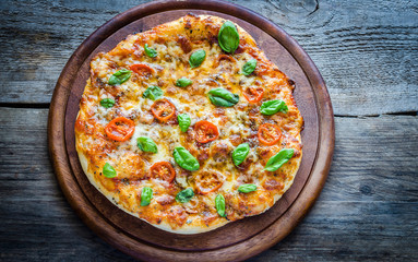 Pizza Margherita homemade