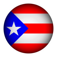 Puerto Rico flag button.