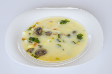soup, food, edible, gourmet, vegetarian