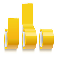yellow scotch adhesive tape