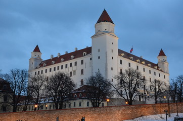 Fototapeta na wymiar Burg Bratislava