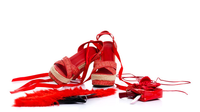 Rote High Heels