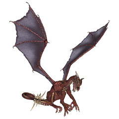 Fototapeta premium Sitting Dragon