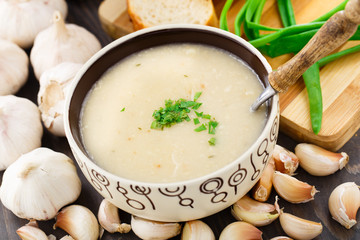 Garlic cream soup - 62500370