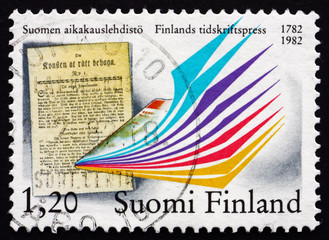 Postage stamp Finland 1982 Bicentenary of the First Issue