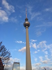 Obraz premium Berlin Fernsehturm