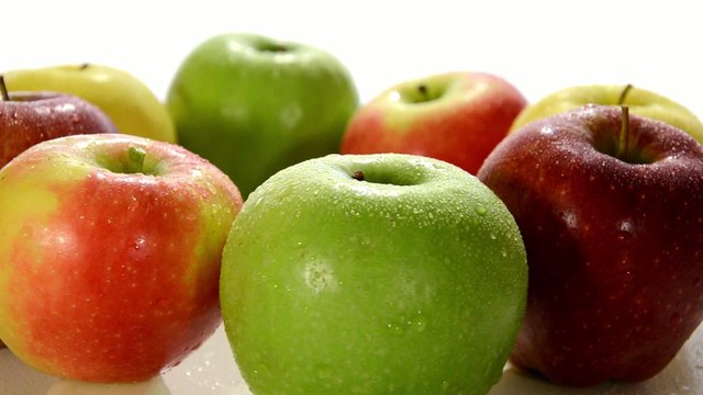 diverse apples