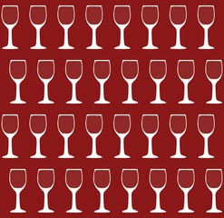 TRAMA BICCHIERI VINO ROSSO AMARANTO