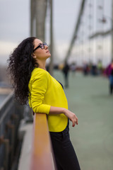 Portrait Of Young Smiling Beautiful Woman