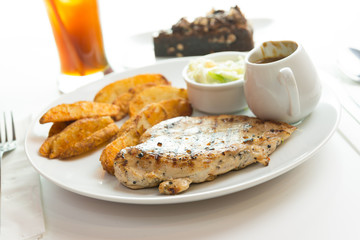 Black pepper grilled chicken