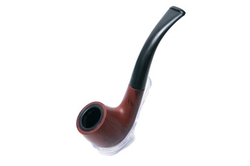 Smoke Pipe on White Background