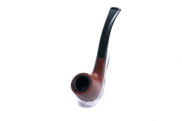 Smoke Pipe on White Background