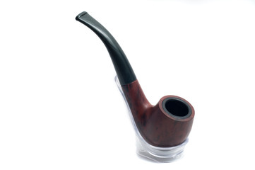 Smoke Pipe on White Background