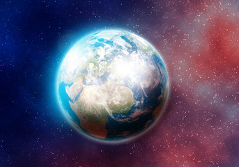 Obraz na płótnie Canvas Earth planet