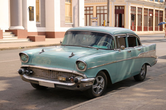 Classic Car in Cienfuegos, Cuba