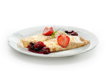 Pancakes with Berries