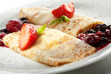 Pancakes with Berries