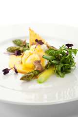 Poached Egg with Asparagus