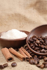 Robusta Coffee Beans at Goni Sack