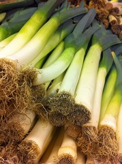 Heap of leeks.