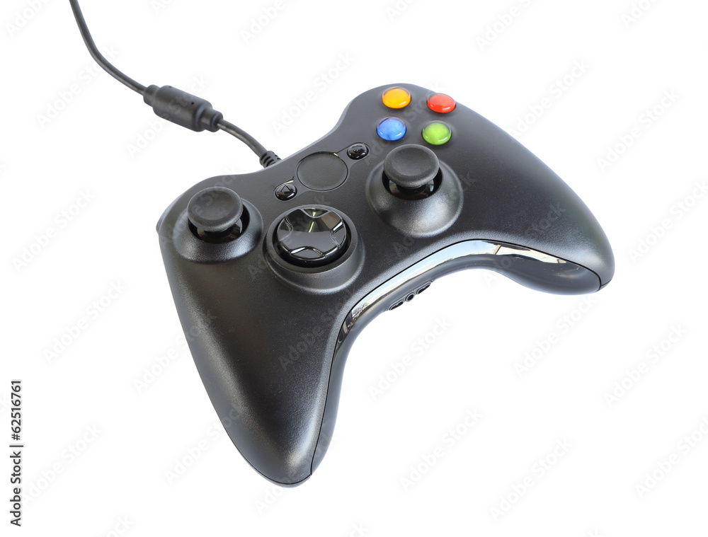 Wall mural video game controller