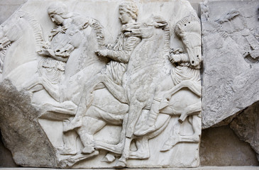 Obraz premium Elgin Marbles stolen from greece