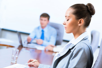 Fototapeta premium portrait of a successful business woman