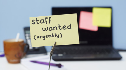 Staff wanted  memo
