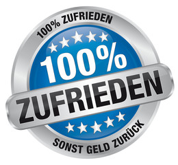 100% Zufrieden –  sonst Geld zurück