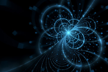 Abstract techno background