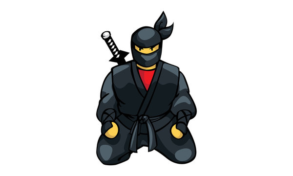recommend clip art: Ninja Sit