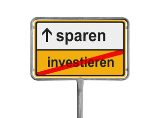 Sparen / investieren
