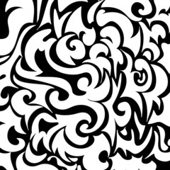Black-and-white abstract background