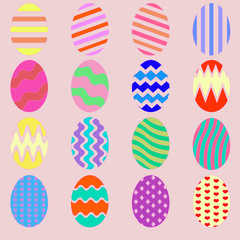 Easter eggs set