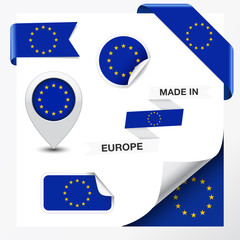 Made In European Union Collection - obrazy, fototapety, plakaty