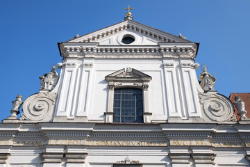 Fototapeta na wymiar Kościół św Józefa w Ratyzbonie