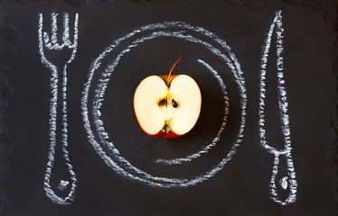 Healthy food concept.