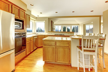 Kitchen room interior