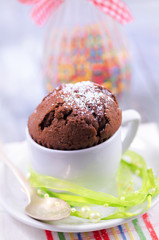 Muffin, Schokoladenmuffin, Kuchen