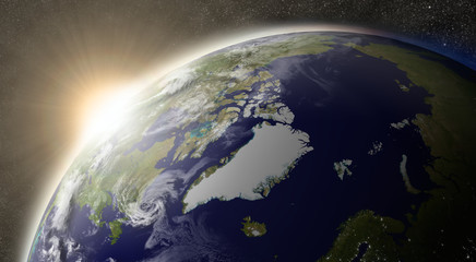 Sun over Arctic © harvepino