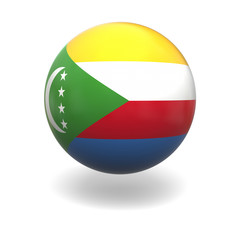 Fototapeta premium Comoros flag