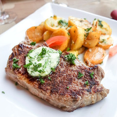 juicy steak beef meat