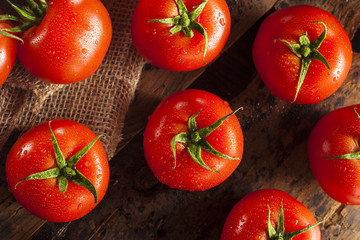 Organic Red Ripe Tomatoes